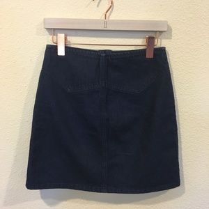 ASOS Skirts - ASOS Denim button front a-line mini skirt ASOS Skirts - ASOS Denim button front a-line mini skirt
